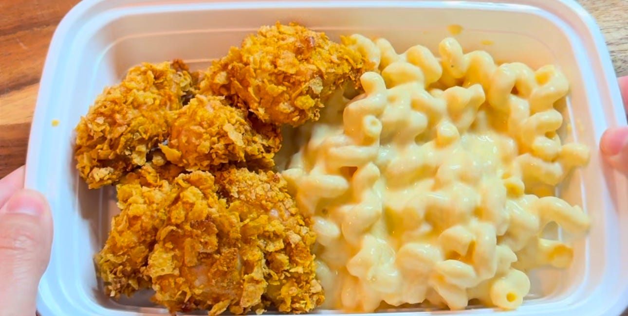 Crispy Chicken and Healthy Mac & Cheese: A 5-Day Meal Prep That Feels Like a Cheat Meal