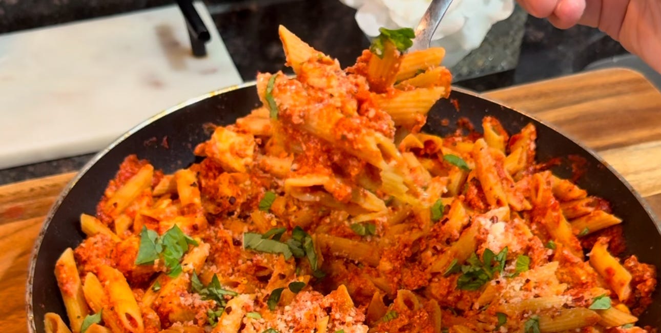 High-Protein Chicken Parmesan Pasta: Comfort Food with a Healthy Twist