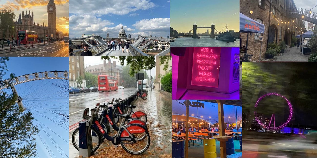 Things I learned living in London: