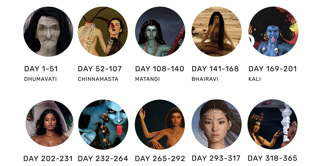 The 365 Days - The Andhakaara Path to Power