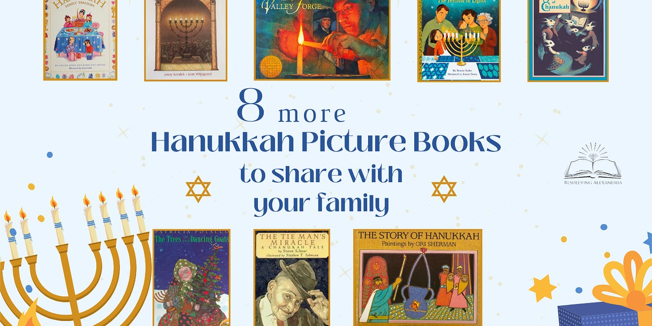 8 More Hanukkah Picture Books to Share with Your Family!