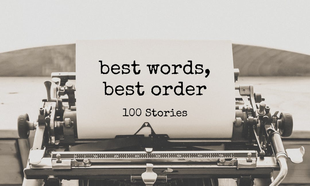 best words, best order