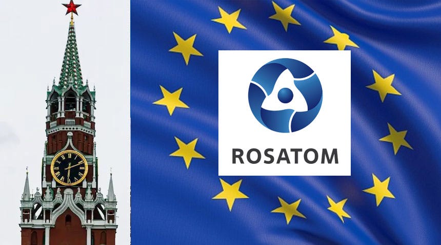Who is sponsoring putin? EU: crescita delle importazioni di combustibile nucleare russo nel 2023