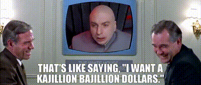 The US economy is &#%!@?! huge