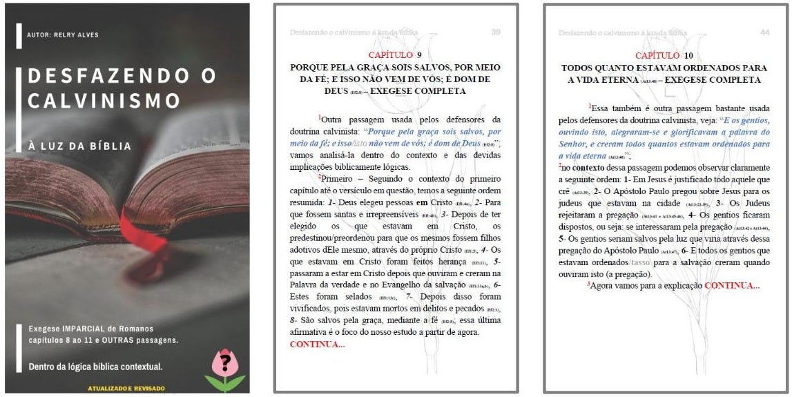 Livro Desfazendo o calvinismo à luz da Bíblia