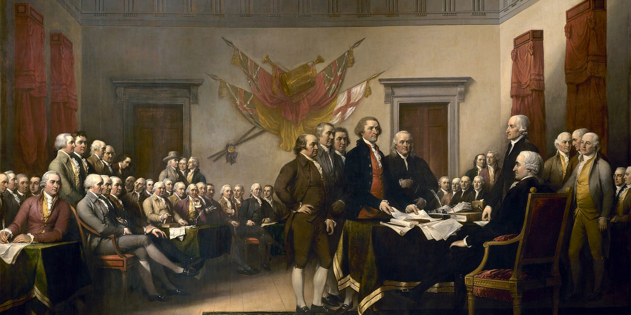 A Declaration of Independence from the Current Regime