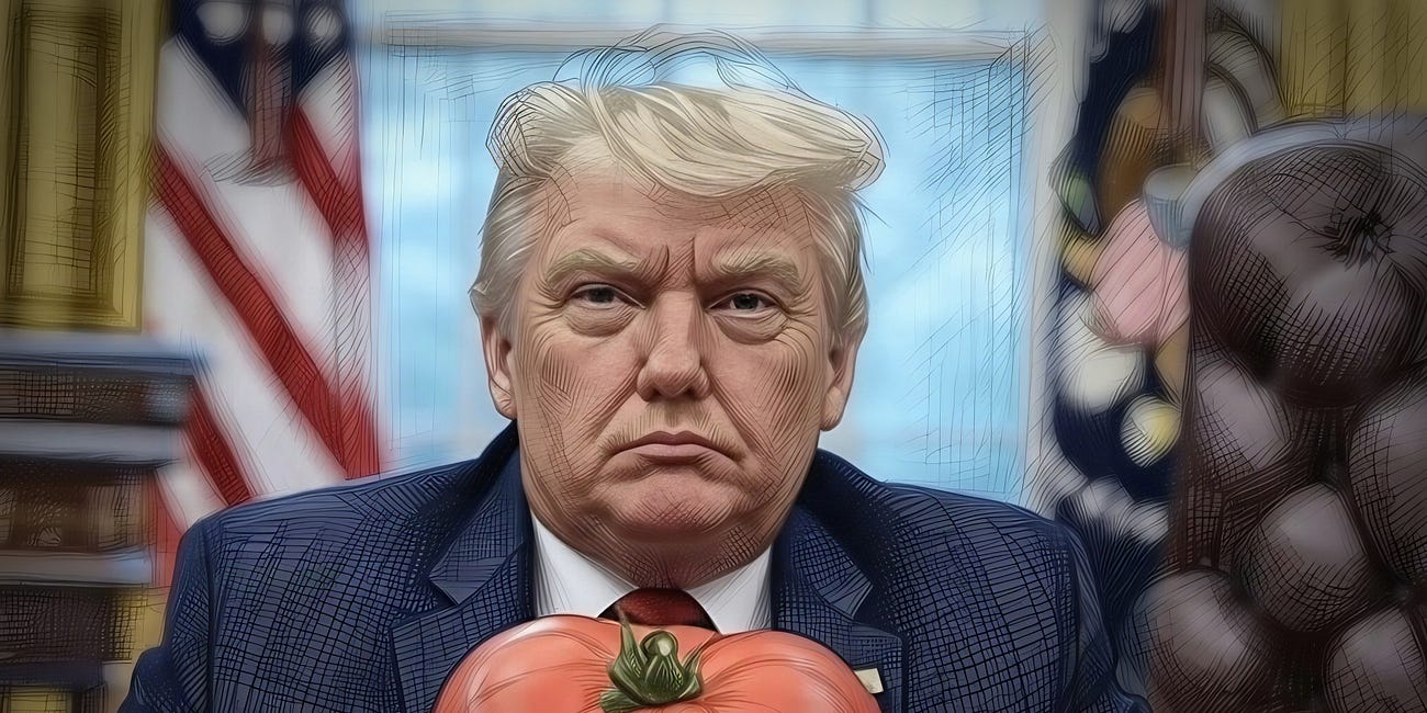 Trump va contra el tomate mexicano: impondrá aranceles de 20.91% a partir del 14 de julio
