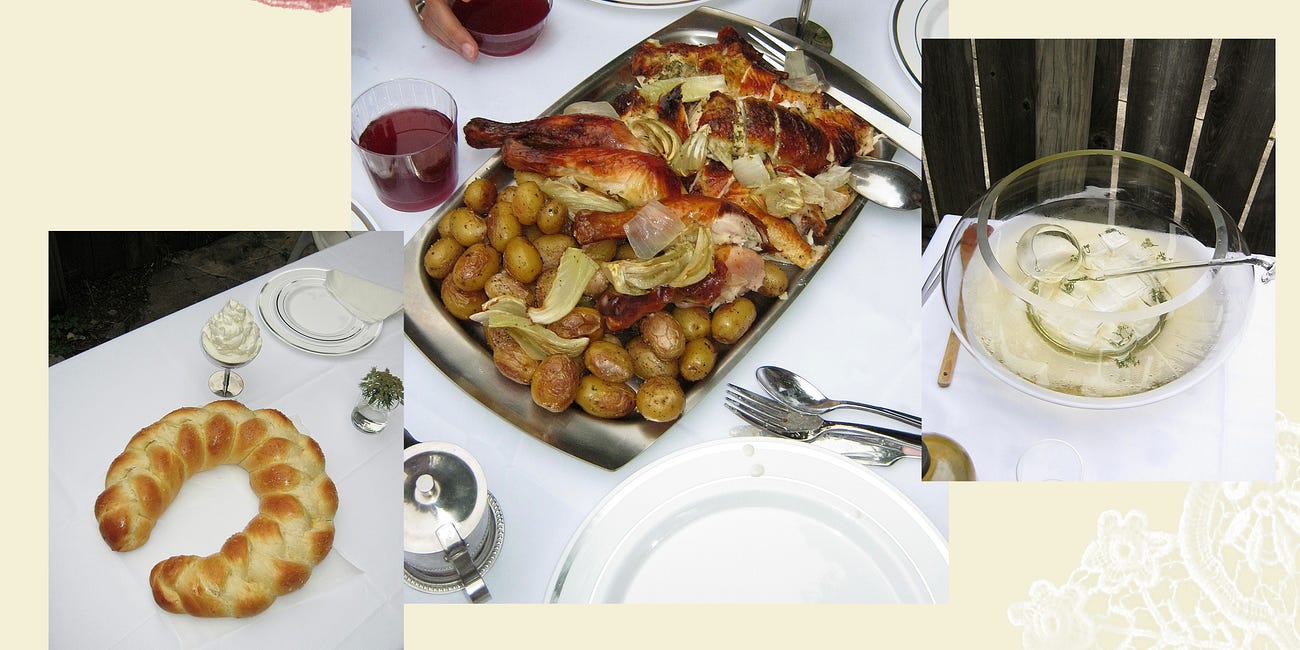 How to Host a Dinner Party & Stand in the Rain