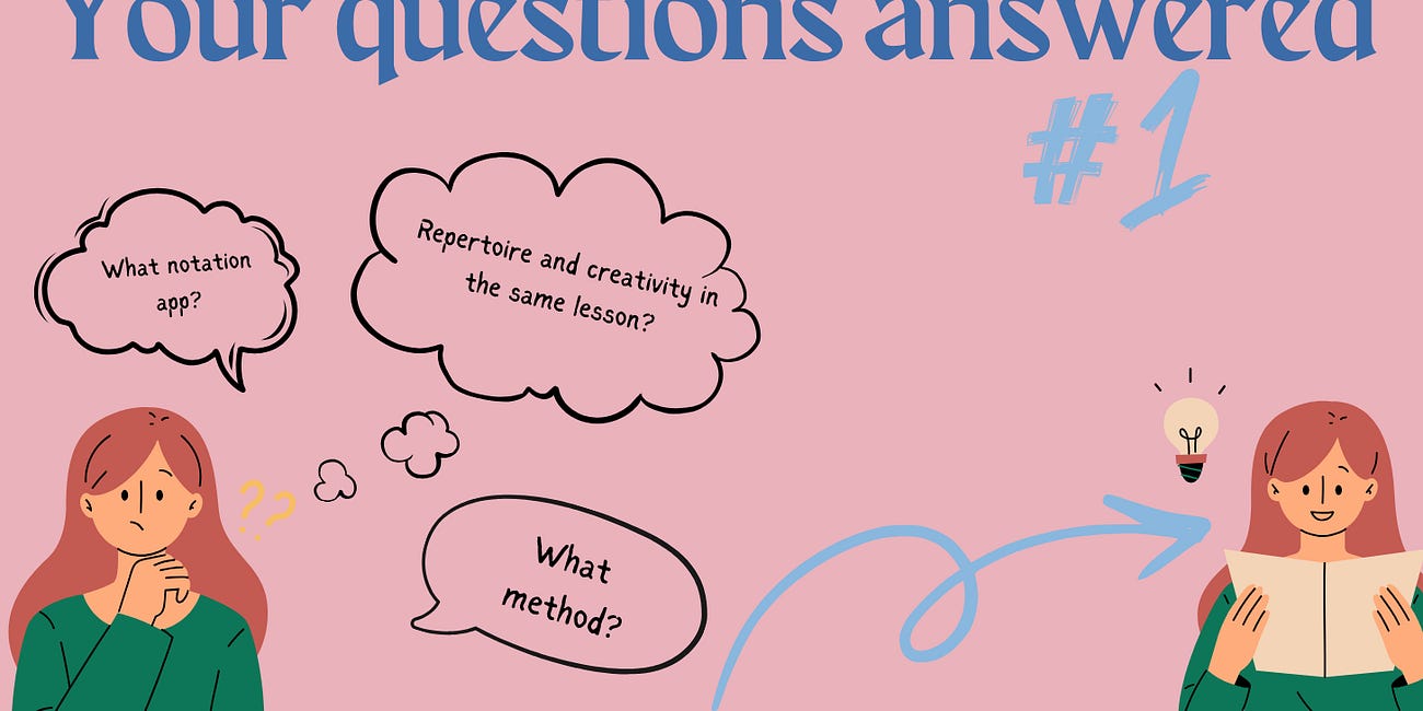 Your questions answered #1