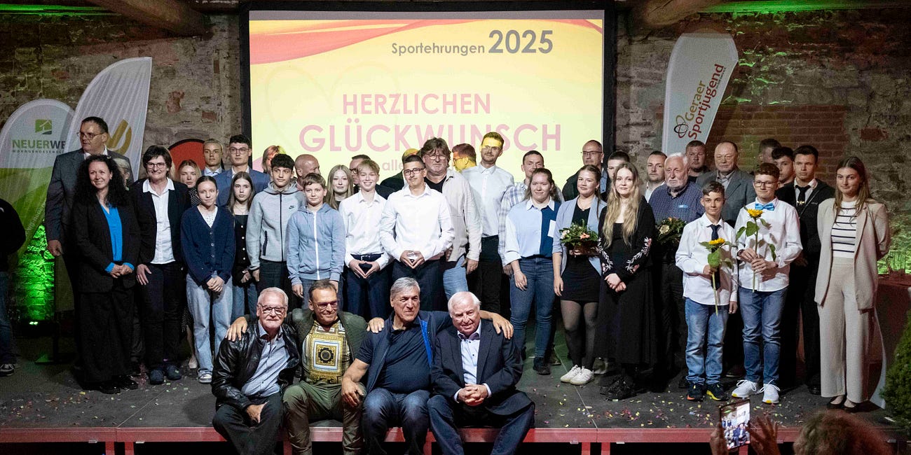 Sportehrungen 2025: Geras wichtigste Personen des Sports