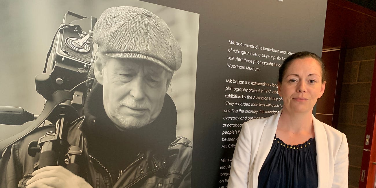 Mik's Coal Town photos on permanent display at Woodhorn