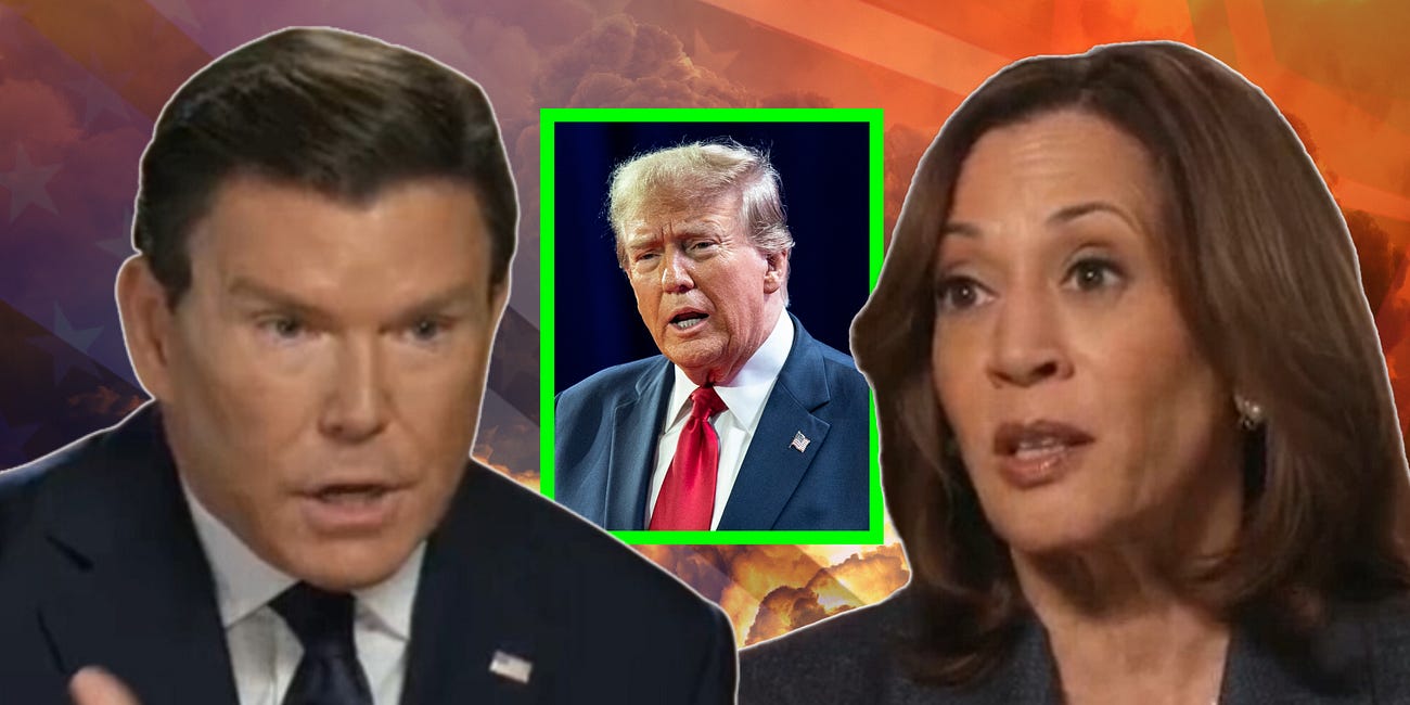Kamala Harris Falls Apart in Train-Wreck Fox News Interview