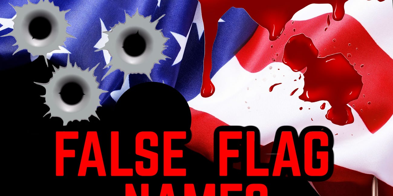 FALSE FLAG Names: Always a Play on Words 🤔 Wild Coincidences or Something Much Deeper?
