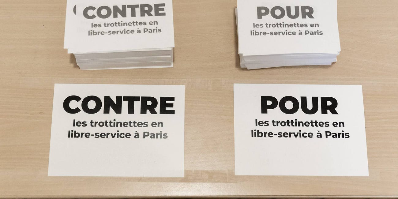 Trottinettes à Paris, une concertation menée "comme une vraie élection"