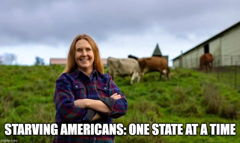 Starving Americans: One State At A Time