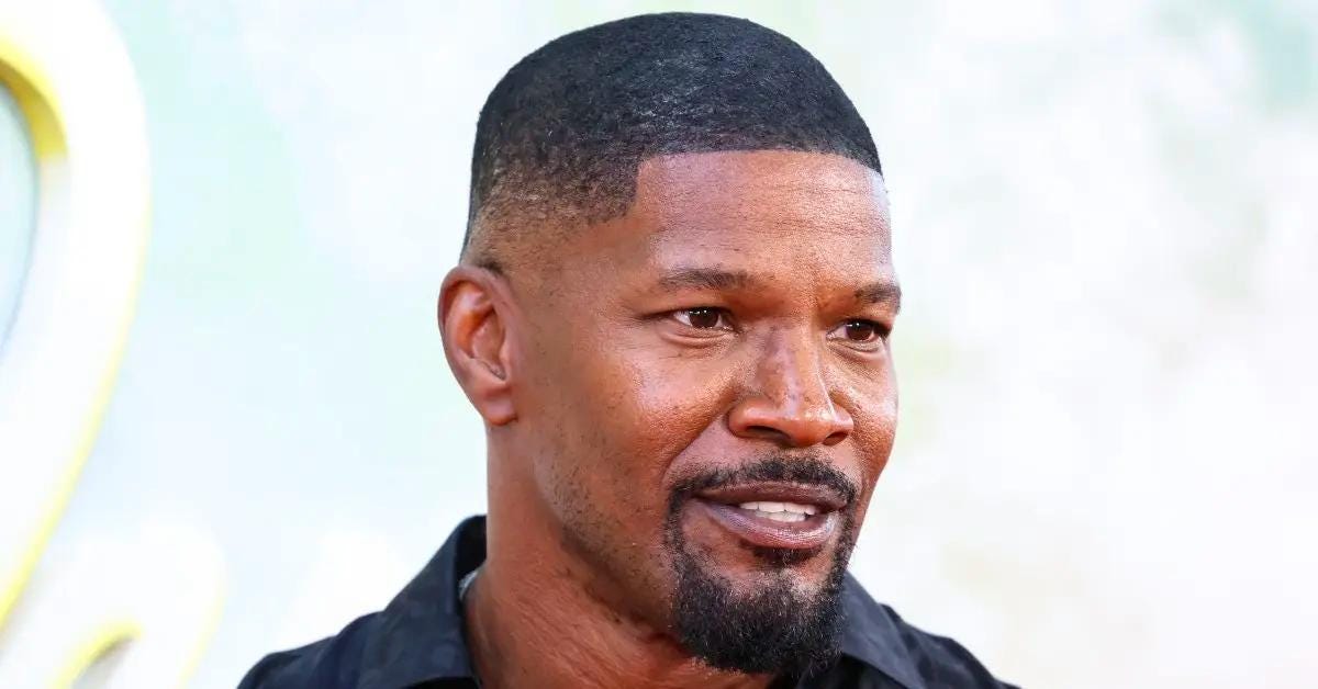 Health Shocker: Jamie Foxx Left 'Paralyzed and Blind' From 'Blood Clot in His Brain' After Receiving COVID-19 DEATHVAX™, Source Claims 