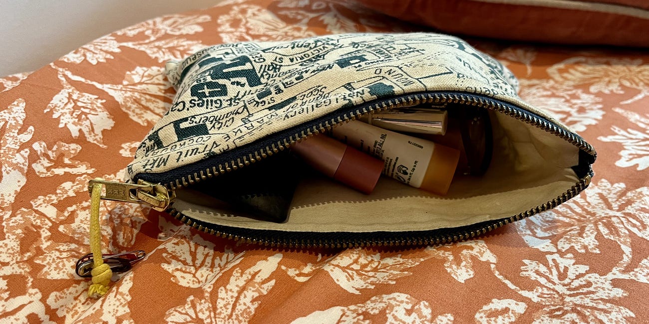 What's in my Travel Washbag