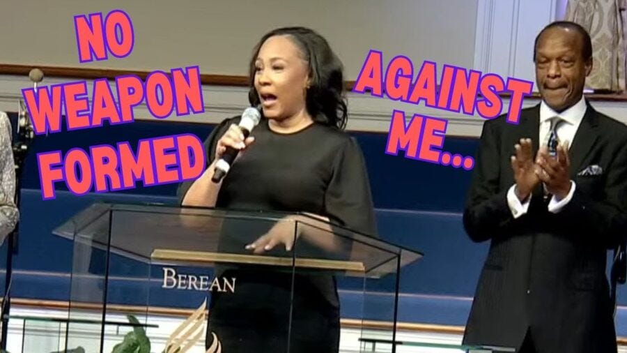 ‘No Weapon Formed Against You Shall Prosper’- Fani Willis Receives Award From Atlanta Church After Testifying On Affair