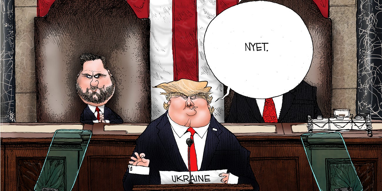 Michael Ramirez: Crimea and Punishment 3-7-25