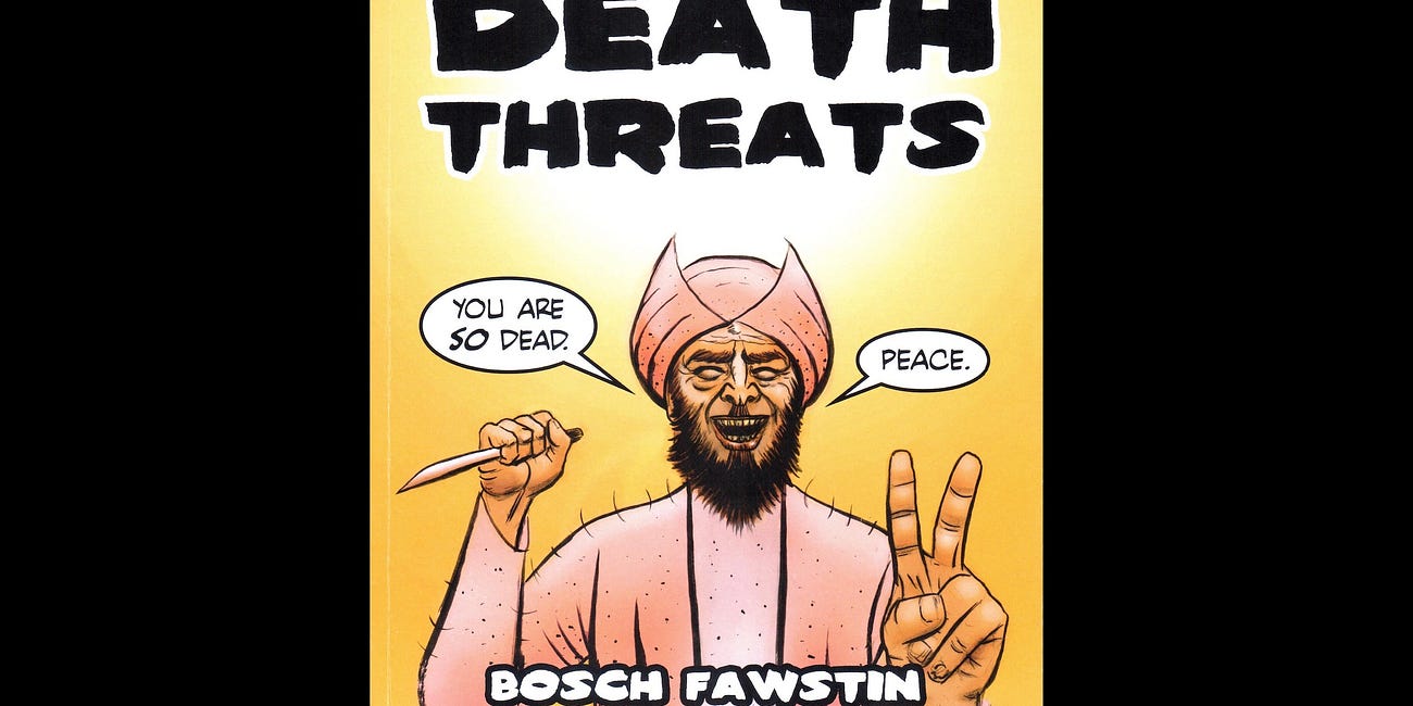 Peaceful Death Threats by Bosch Fawstin