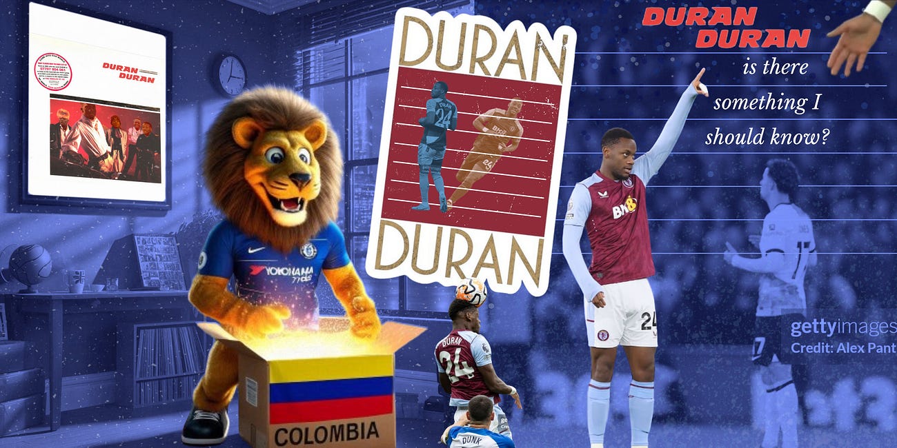 Jhon DURÁN: is there something I should know? 
