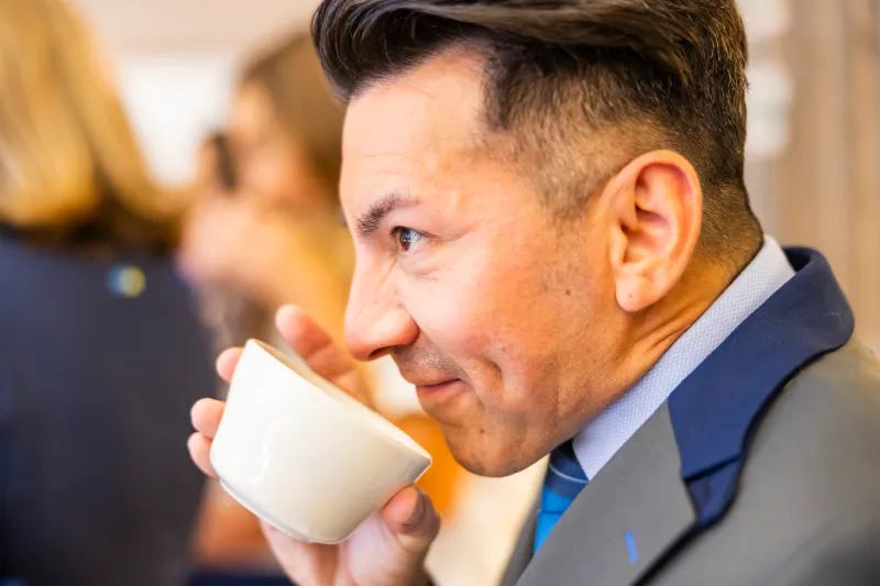 Can in-flight coffee taste good? ✈️