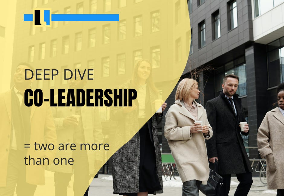 Deep Dive: Co-leadership