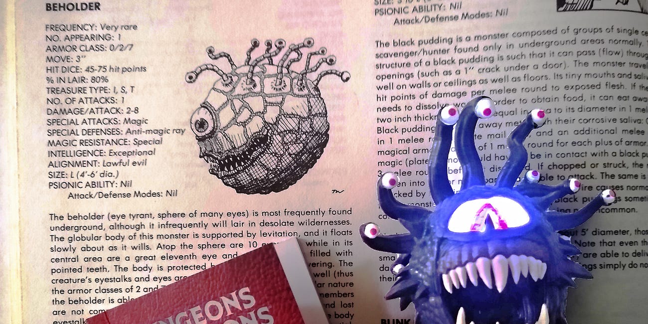 Behold, The Bizarre Beholder Bazaar!