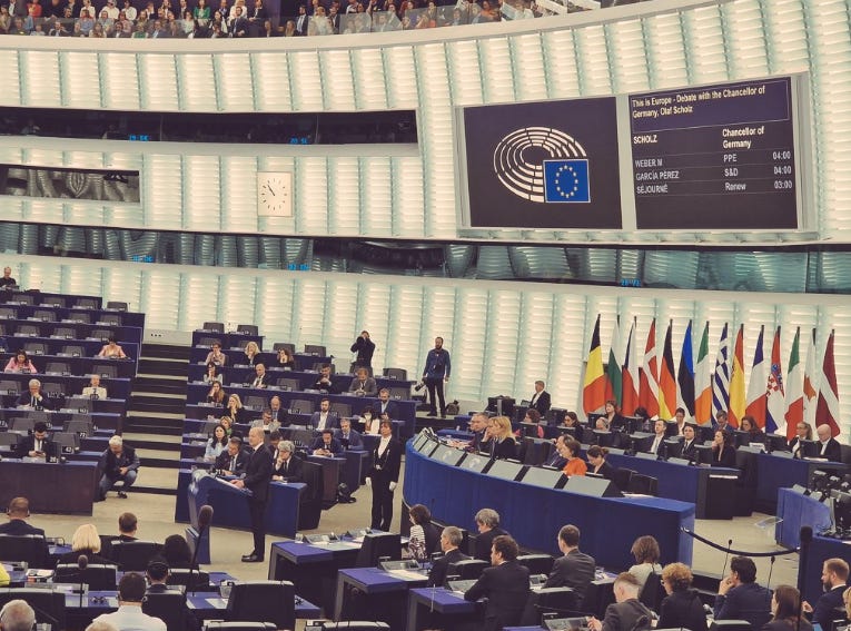 Chancellor Olaf Scholz's speech on European Day (Europa Tag; Europadag)
