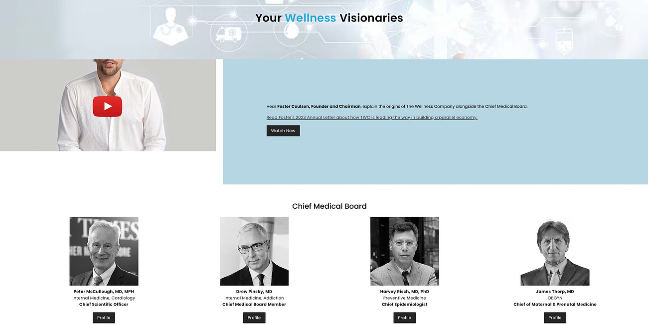 Is The Wellness Company "Visionary" Chief Medical Board member Dr. Drew still pushing Covid shots in arms?