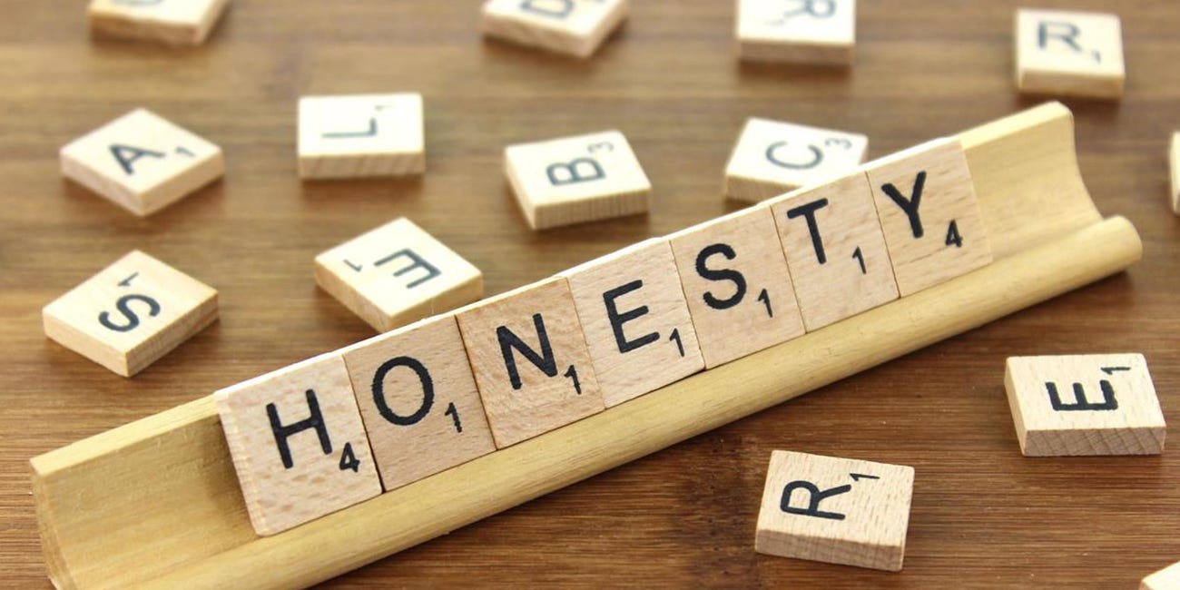 The Importance of Intellectual Honesty