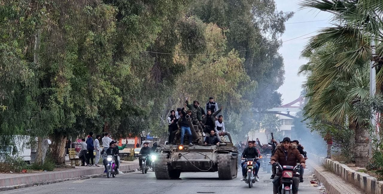 Szíria teljesen a Tahrir al-Sham terroristák ellenőrzése alá került! Assad elnök elmenekült az országból!