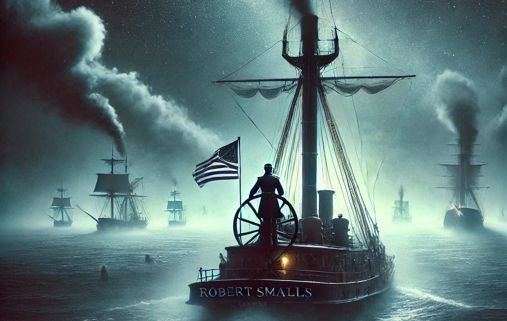 Robert Smalls’ Escape (1862): The Journey from Enslaved Pilot to Congressman