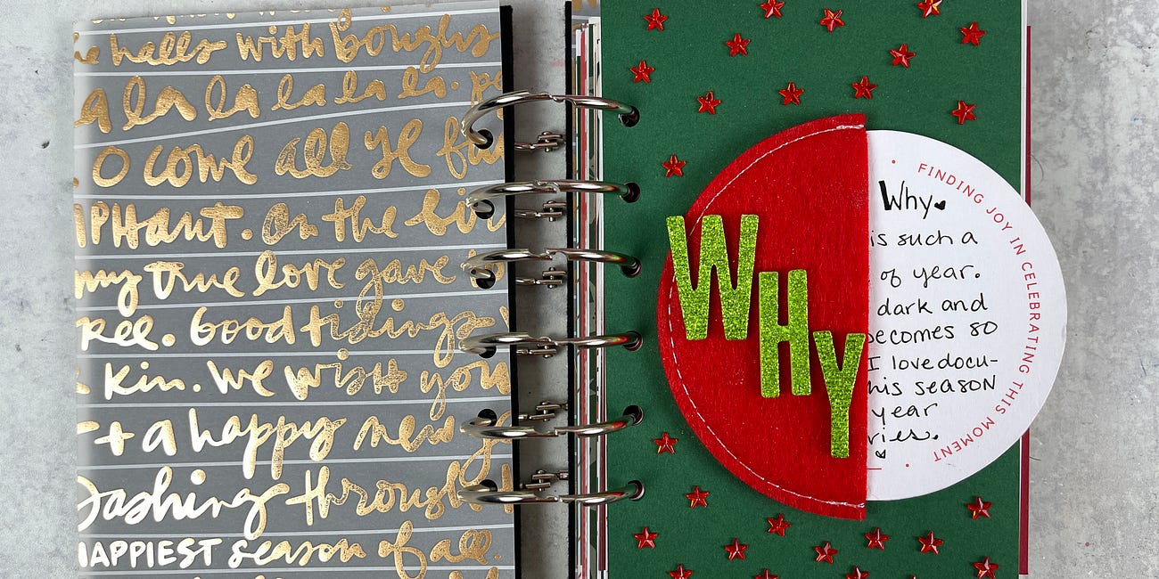 December Daily Pages: My Reason Why
