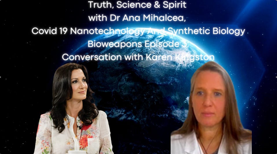 Covid19 Nanotechnology And Synthetic Biology. Conversation With Karen Kingston. Truth, Science And Spirit Episode 3