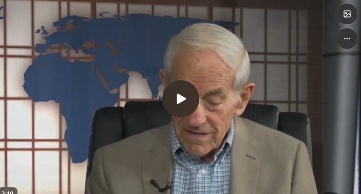Ron Paul Warns That the US Military Was Just “Authorized to KILL Americans on US Soil … I Think It’s Very, Very Dangerous.”