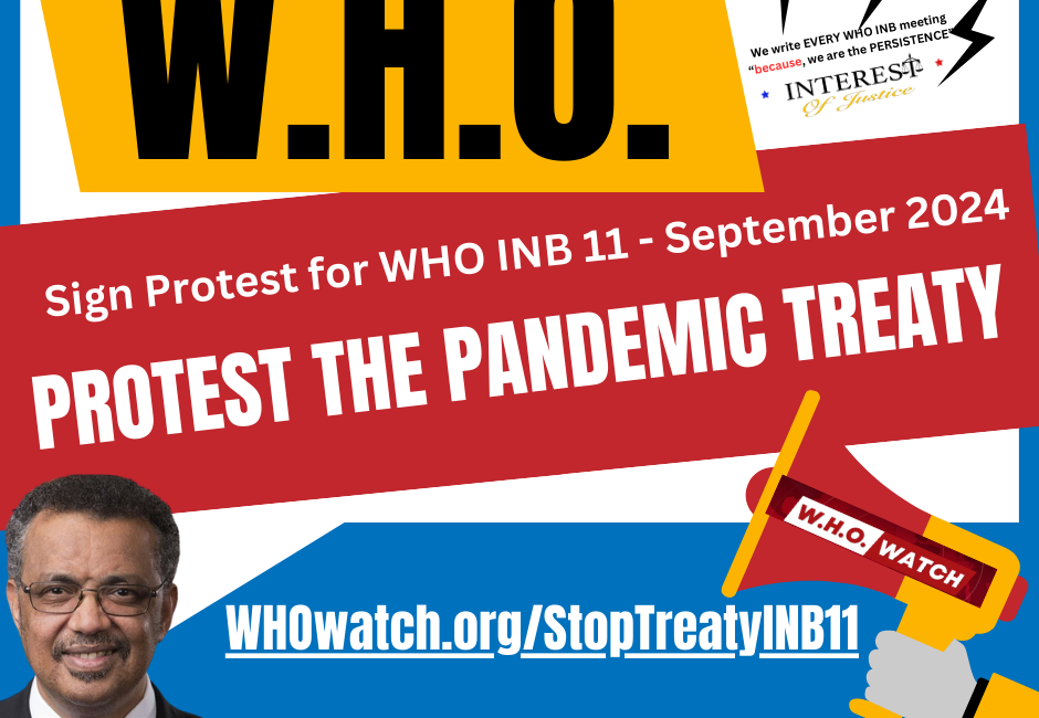 WHO Pandemic Treaty Looms On Track With Less Than 20 Articles Left To Agree. Dangerous Discussions Not Kneecapped! WAKE UP - WHO is winning. WHO Agreements & New Norms For All! 