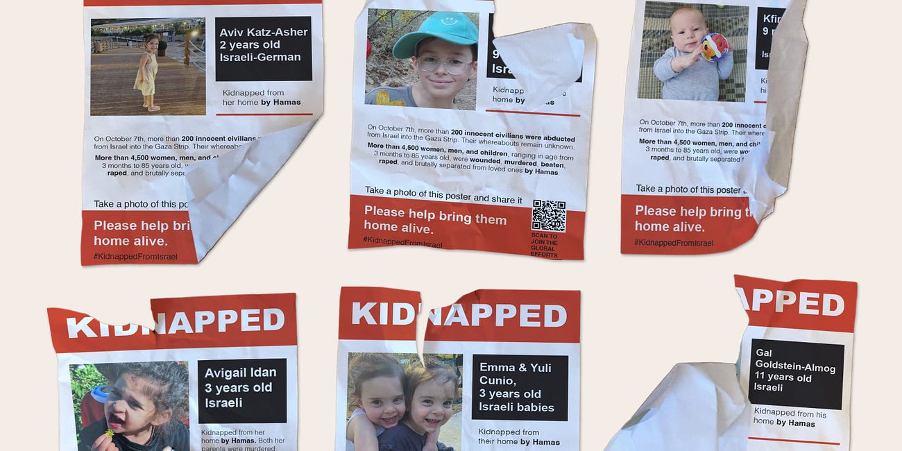 My Old Friend Is Ripping Down Posters of Kidnapped Children