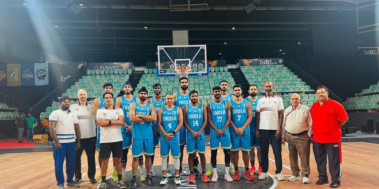 FIBA Asia Cup 2025 Qualifiers: India Men’s Basketball Roster Announced