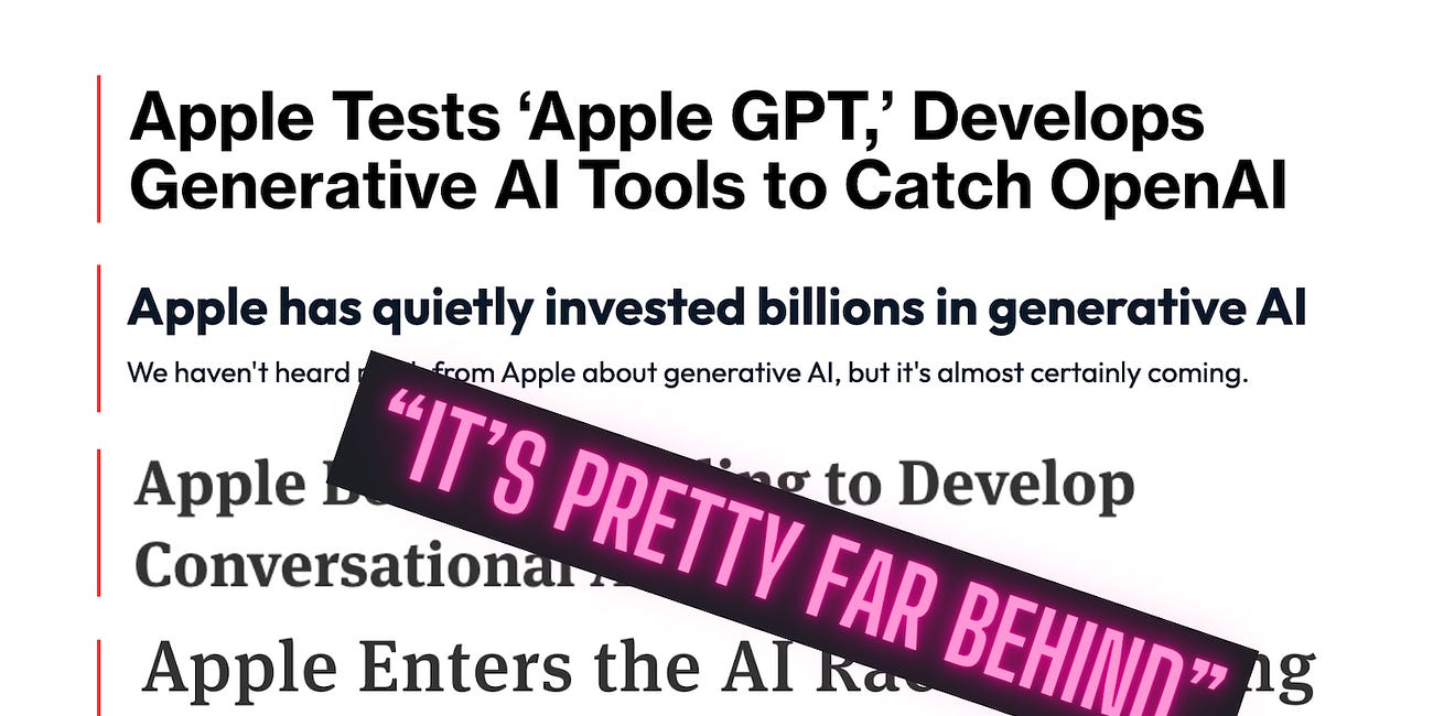 Apple is Far Behind Cloud Providers in Generative AI Says Needham Analyst 
