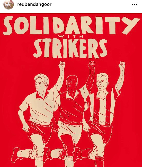 Solidarity With Strikers 