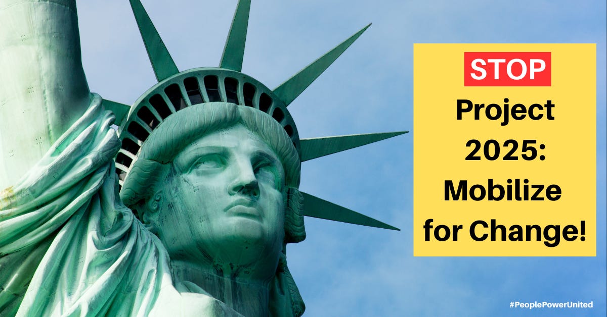 Join Us: STOP Project 2025 Training: Mobilize for Change!