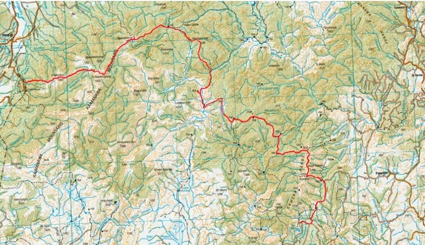 Kaimanawa Kaweka Traverse – 124km and 8100m vert