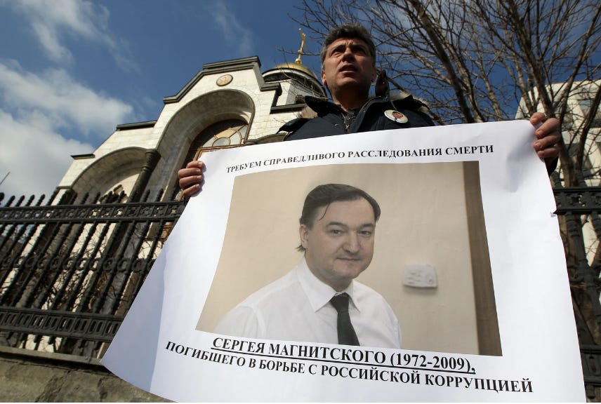 16 novembre 2009 è stato ucciso Sergey Magnitsky 