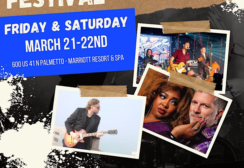 Palmetto Blues Festival Brings Soulful Tunes and Fine Bourbon to Manatee County