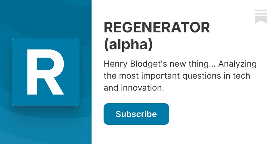 Regenerator: futuro, el nuevo gran vertical que demanda la audiencia