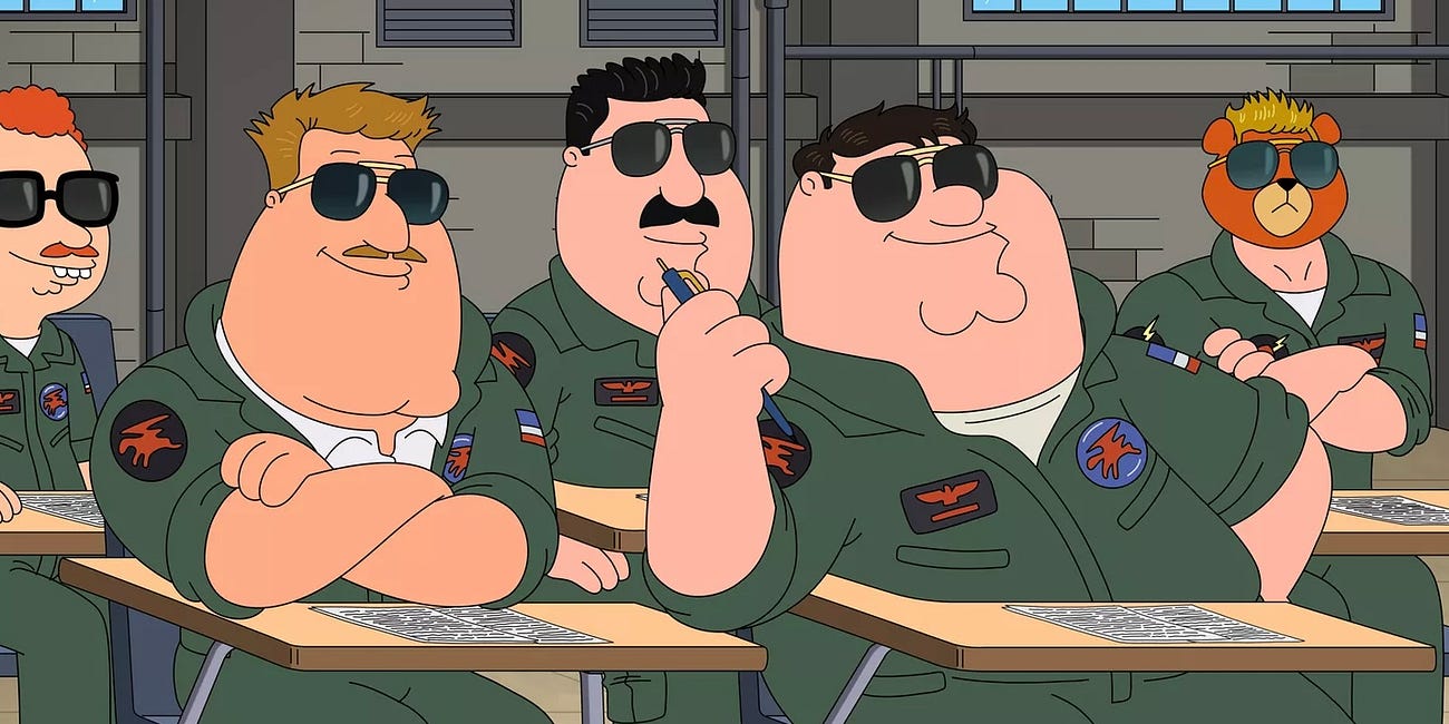 'Family Guy' Crosses The Plane With 'Top Gun' Parody For Season 23 Premiere