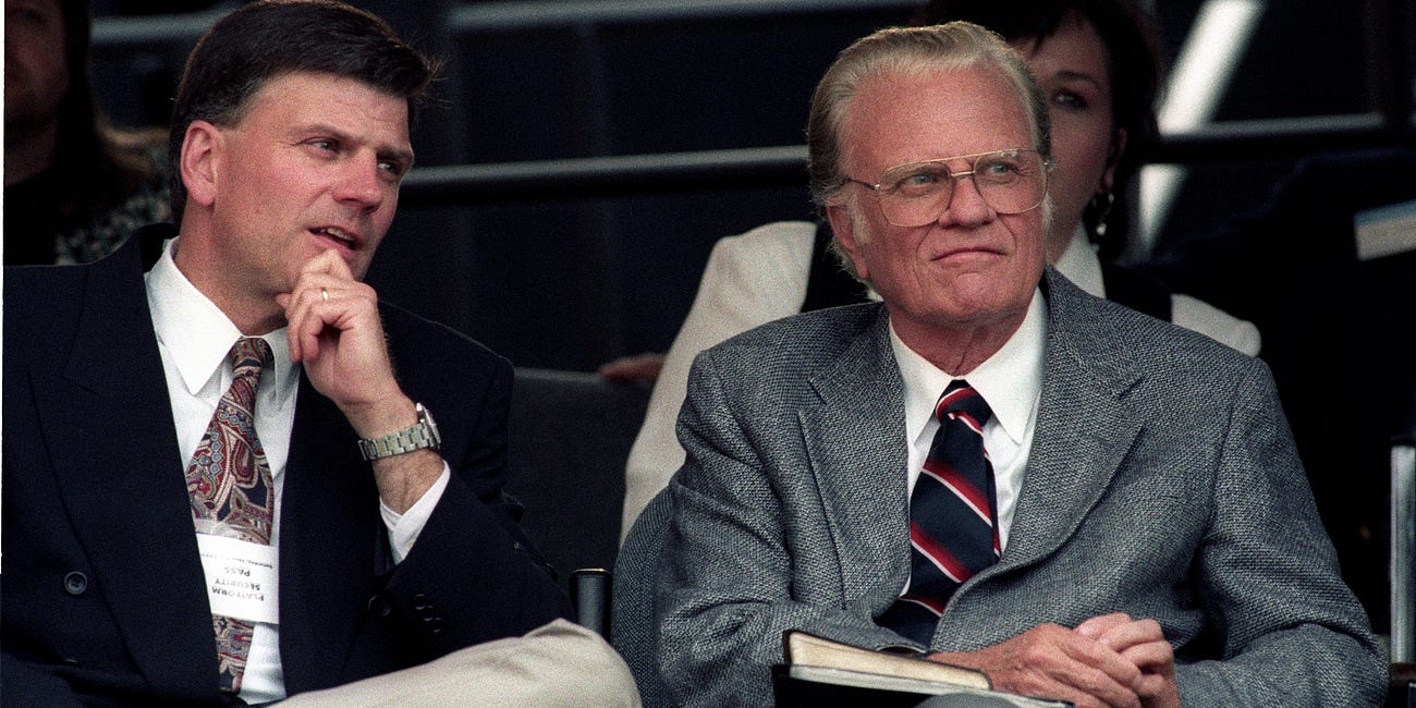 Thank Goodness Few Religionists Are as Religious as Franklin Graham