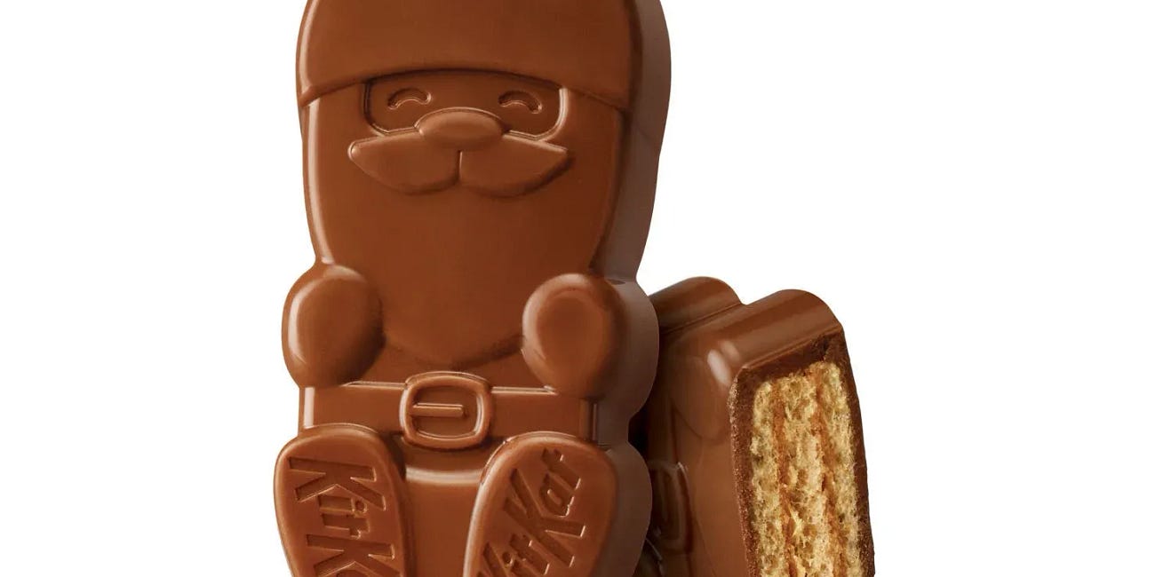 Kit Kat has a new shape for Christmas 🎅