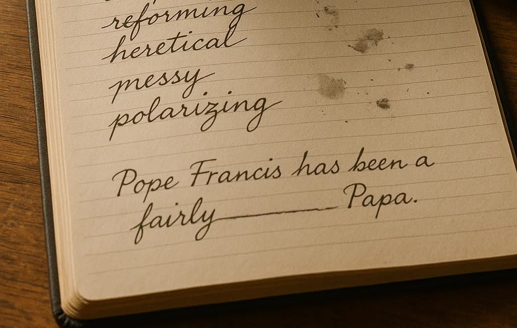 Polarizing Papal Pontification